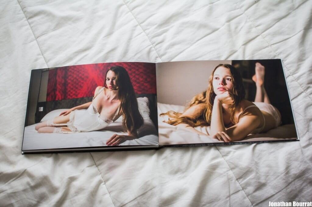 Photographe Boudoir lyon - Exemple d'album - Jonathan Bourrat - Album Exemple